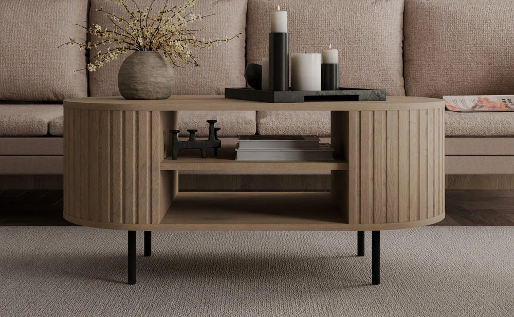 Stoliki kawowe okrągłe – funkcjonalny element salonu